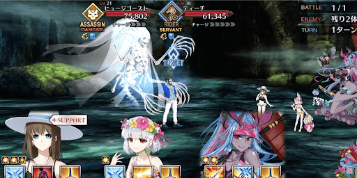 fgo-第二の秘宝：赤と青の扉1戦