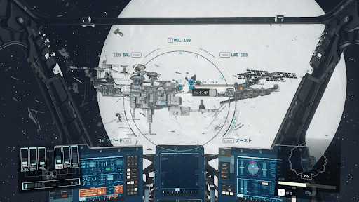 クリクス星系にあるキーにドッキングする