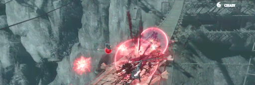 雑魚を倒しながら場所を移動する