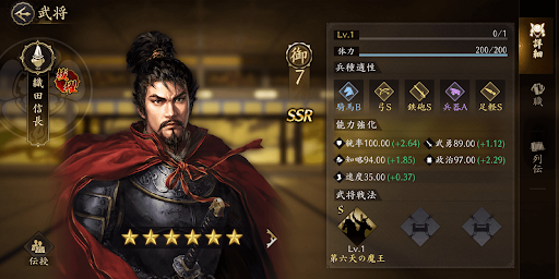 武将を抜擢する