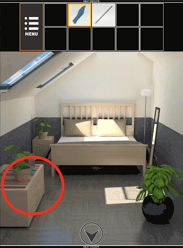 屋根裏部屋からの脱出