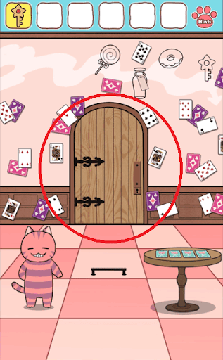 不思議の国のニャリス_クッキーの鍵の入手