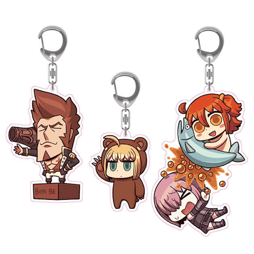 fgo-クリアキーホルダー