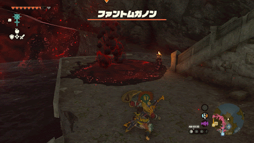 敵を注目して左右か後ろにジャンプで回避