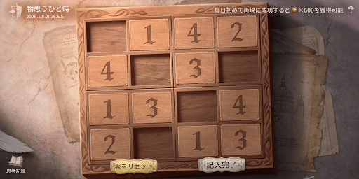 第五人格_物思うひと時