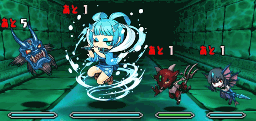 水の護神龍 水の小鬼