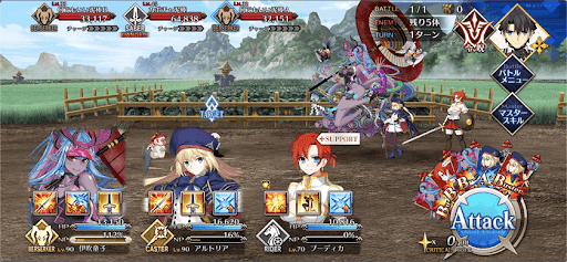 fgo-九紋竜エリザとマスター、梁山泊結成のこと1戦①