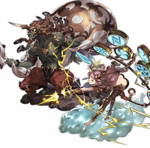 風神・雷神_全身