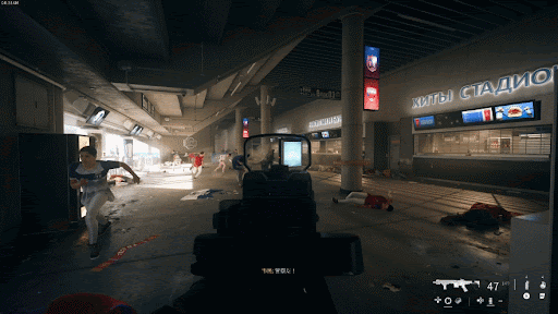 民間人を避けて攻撃する