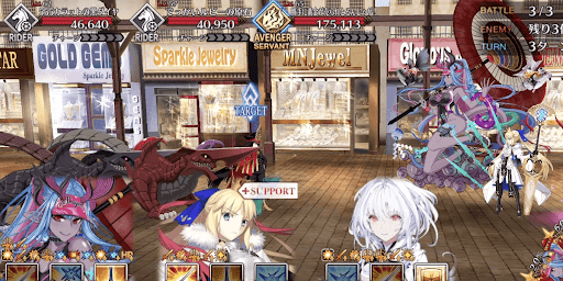 fgo-ドバイ観光落下した先で、わしは_バトル2