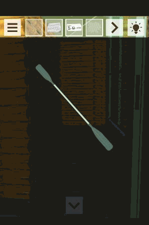 ビーチからの脱出-新作脱出げーむ_ボートのオール