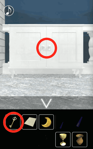 月の見える城からの脱出_半月の石入手まで