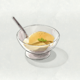 りんごのコンポート