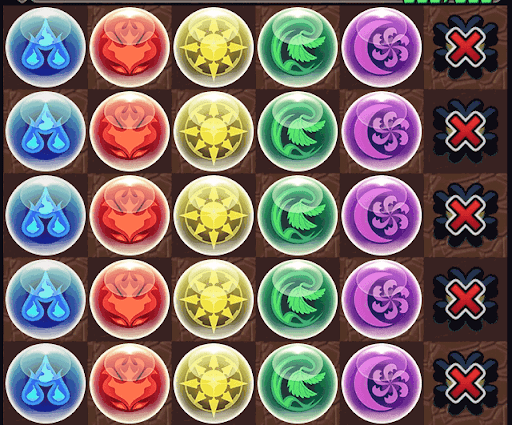 パズル後盤面例