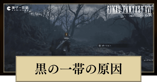 黒の一帯の原因考察