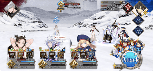 fgo-スーパーリコレクションクエスト「アナスタシア戦」1/1-3