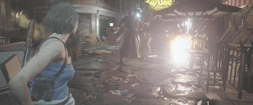 バイオRE3_寄生ゾンビの倒し方