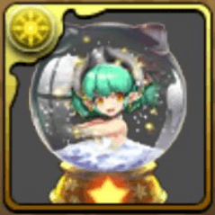 聖夜の聖装斧姫・ミリーのスノードーム