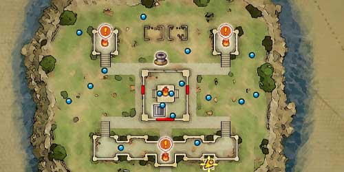 DQ7リイマジンド_外周の3つの炎から消す