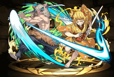 我妻善逸＆嘴平伊之助