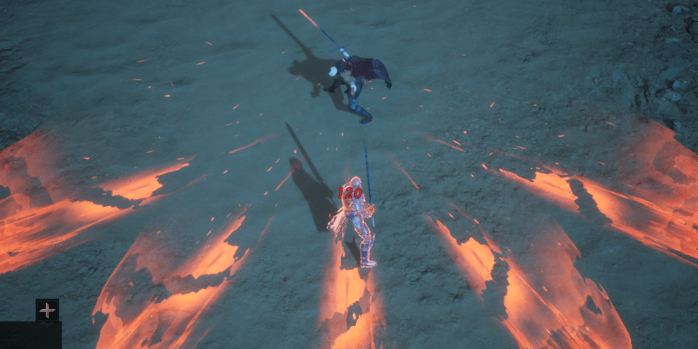 敵の攻撃を回避するのが難しい