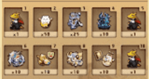 歴世の杯と神創の雫ログインスタンプ