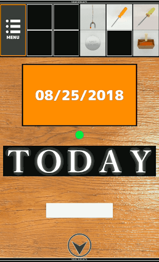 GarageHouse_TODAYと入力する