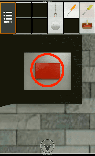 GarageHouse_ホワイトボードに装着したボタンを押す