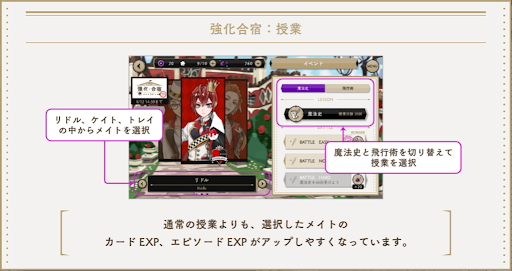 ハーツラビュルキャラを強化しやすくなる