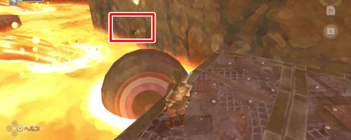 ゼルダSWS_先へ進みバクダン花で隠し通路を出そう