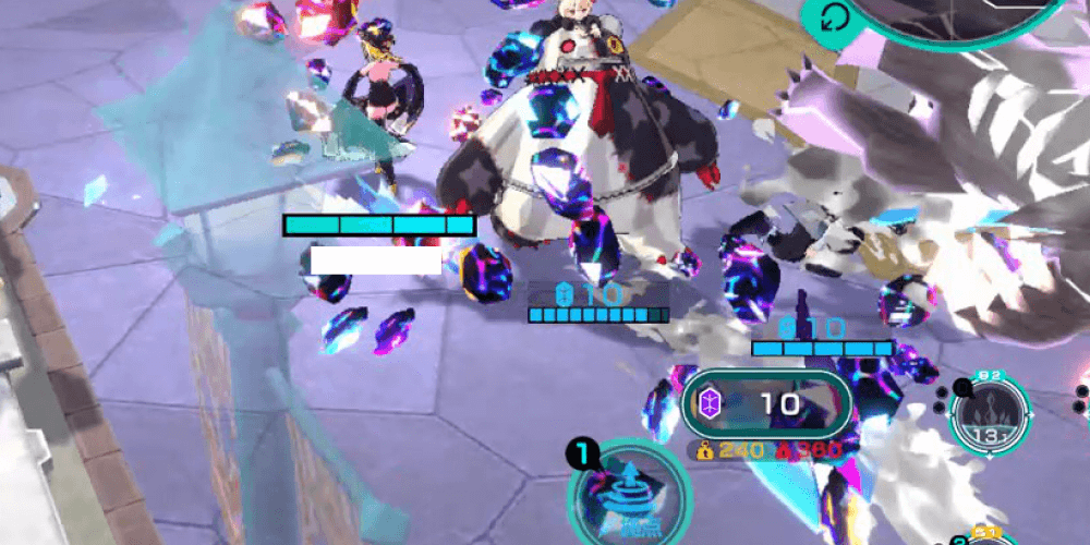 エネミーを倒してエルピスを獲得