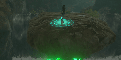 中を進みライクライクが居る位置でトーレルーフを使う