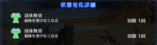 水着マルタ弱体無効