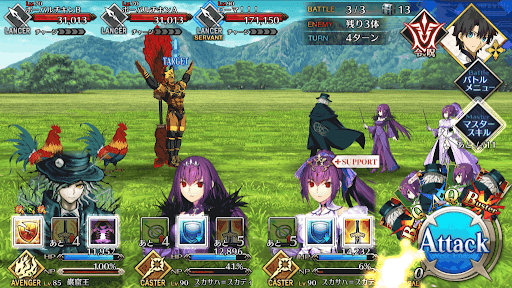 fgo-ダイヤモンドヘッド_バトル