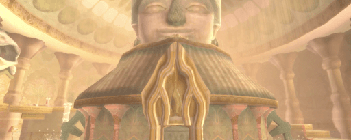 ゼルダSWS_大石像を浮上させる