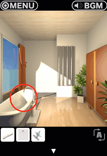 RESORT4黄昏クルーズへの脱出_お風呂場_浴槽を拡大する