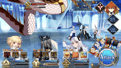 fgo-キャスト体験！潜入！アークティックタワーの謎！_バトル2