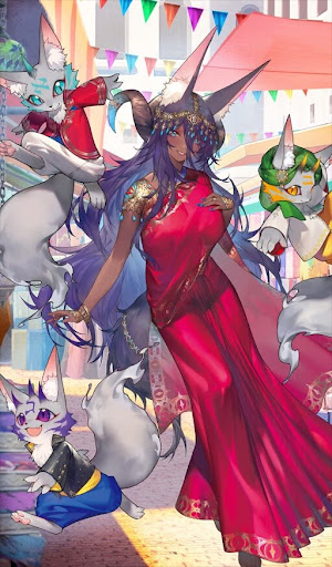 英霊祝装：シバの女王