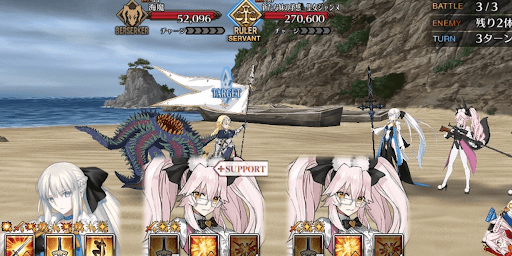 fgo-怪異退治 神奈川湊 異邦からの来訪者_バトル3