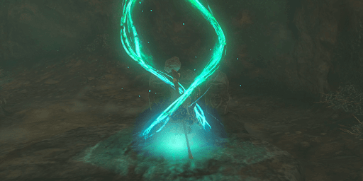 3つ石像が並んでる足場でトーレルーフ