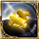 輝くパズルピース