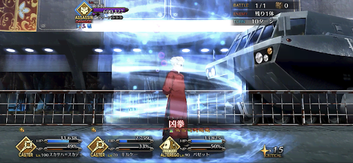 fgo-衛士長戦（スーパーリコレクション3章15節）1/1-1