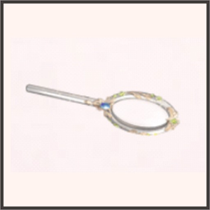 サファイアの虫眼鏡