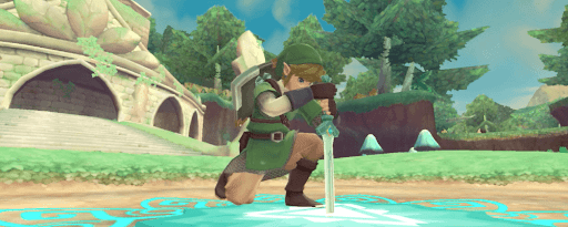 ゼルダSWS_剣を刺そう