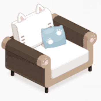 猫ソファ