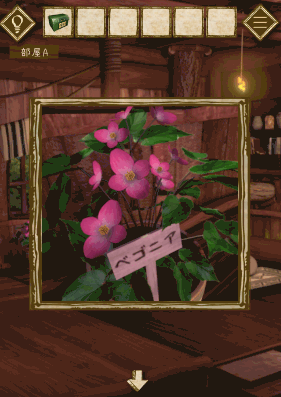 少女と雨の森_お母さんの髪飾り