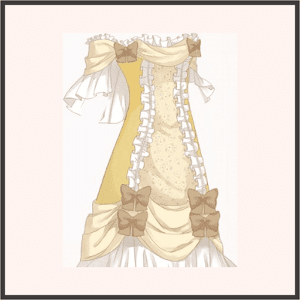 ちょうちょ結びの夢（黄）