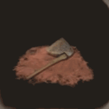 飛び猿の忍び斧