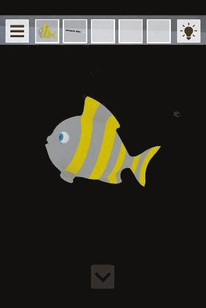 十五夜のお月様_魚