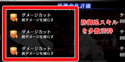 防御系スキル